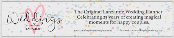 Lanzarote Wedding Planner. 25 Years of creating magical moments for couples